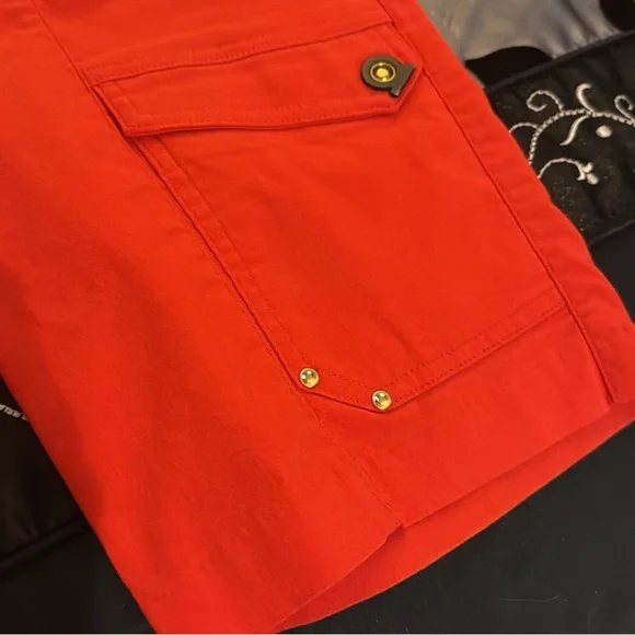 Jaime Sadock Coral Cargo Bermuda shorts - Picture 2 of 13